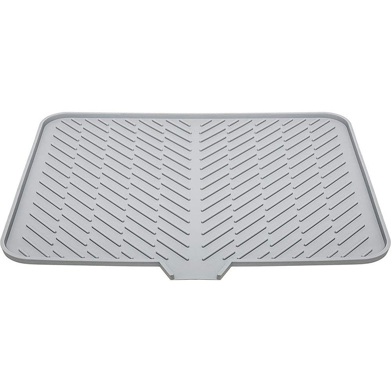 Silicone Drying Mat with Drain Lip