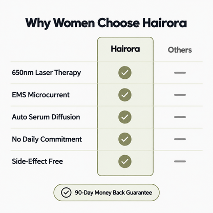 Hairorá® 4-in-1 Hair Revival Brush