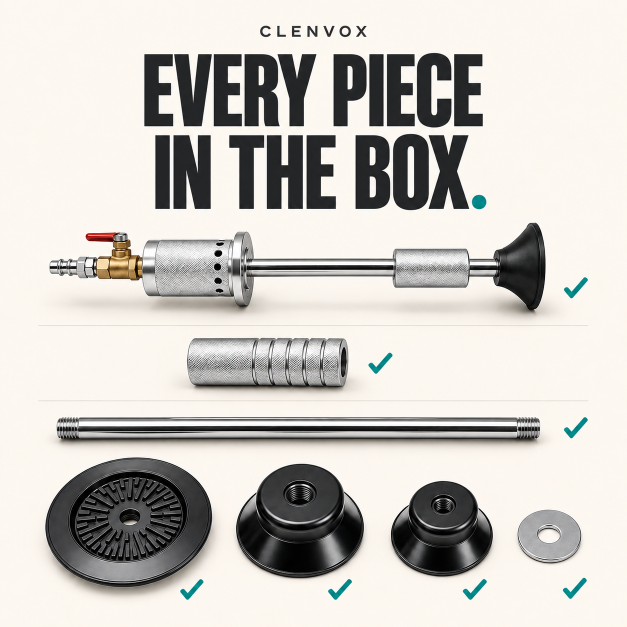 Everything in the Clenvox box