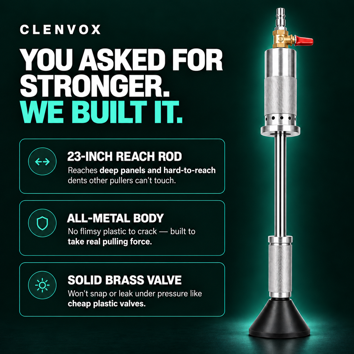 Clenvox™ Pneumatic Dent Puller