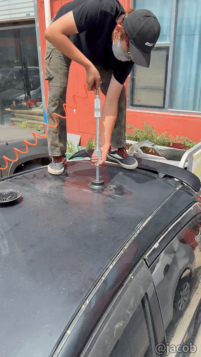 Clenvox vacuum cup gripping factory paint without glue