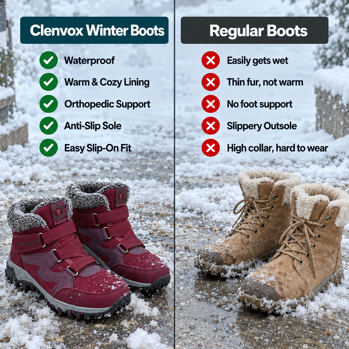 Clenvox™ Orthopedic Boots