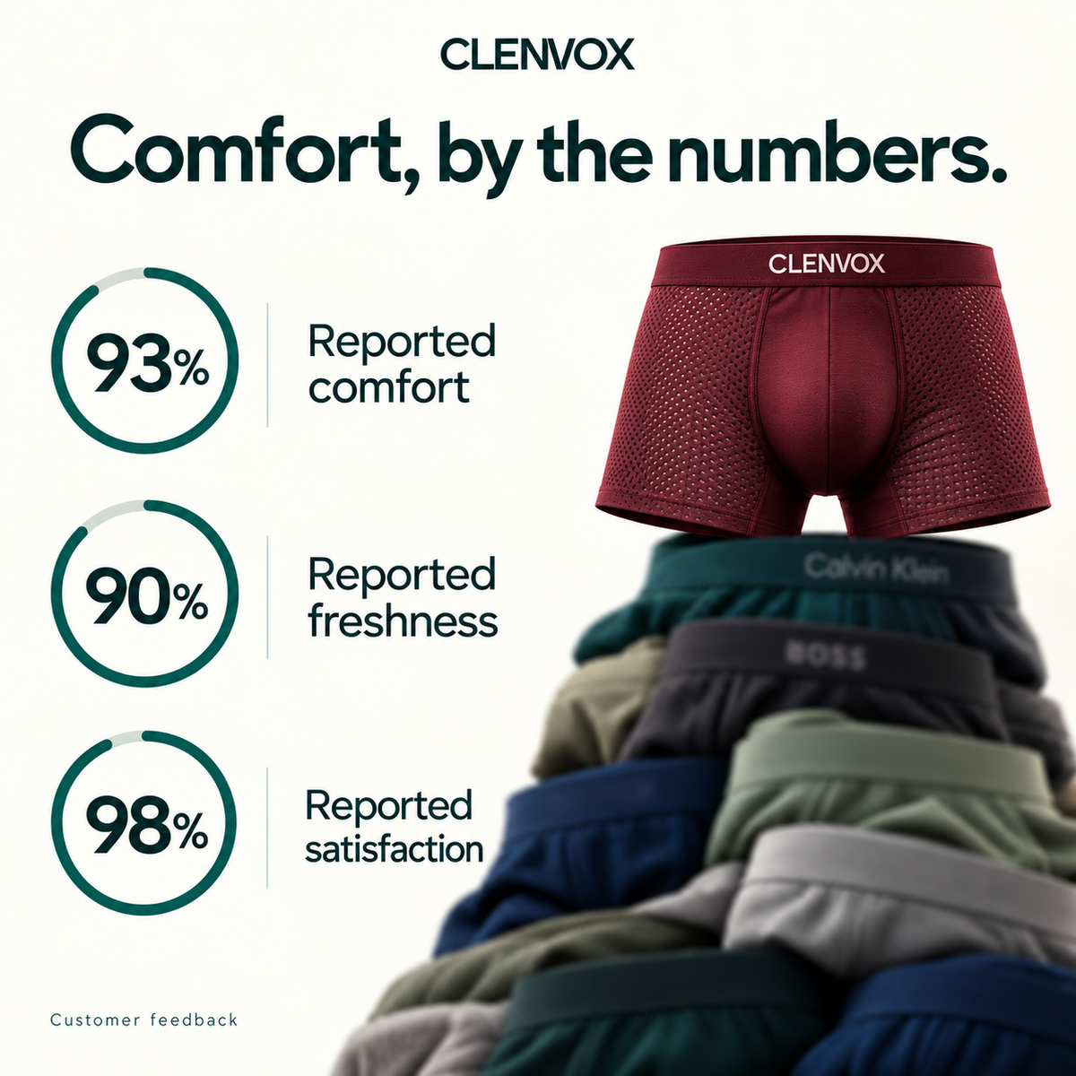 Clenvox™ Essentials Bamboo Boxer
