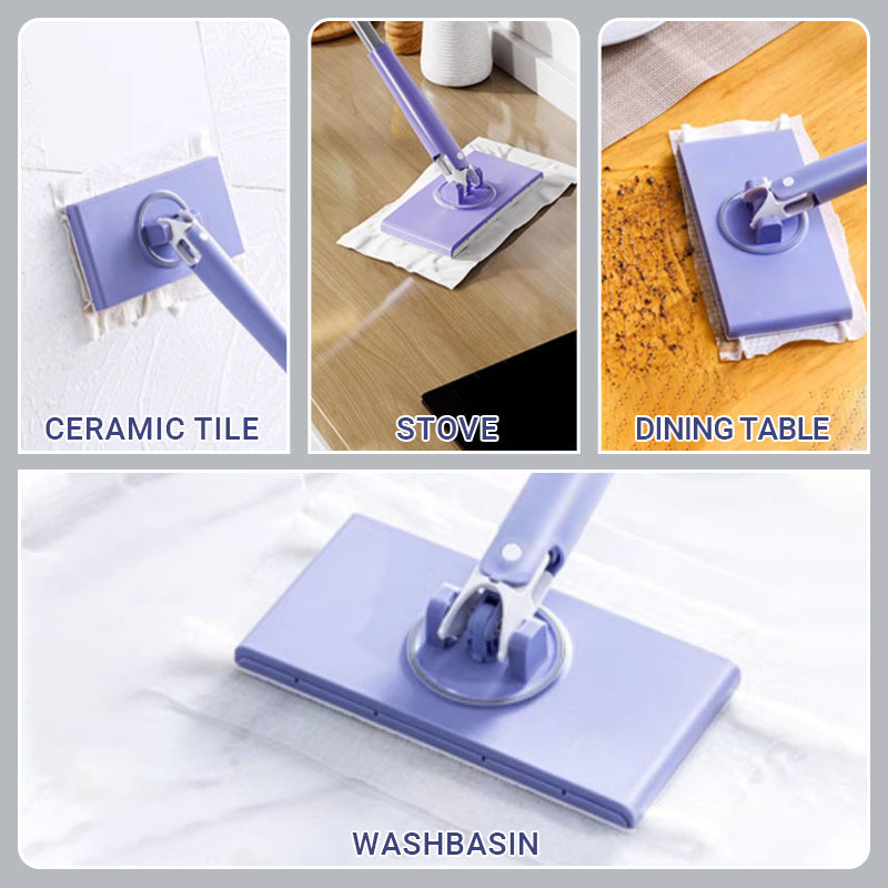 Automatic Wet Wipes, Cleaning Mop (Multi-Purpose for Bedroom, Bathroom and Kitchen)