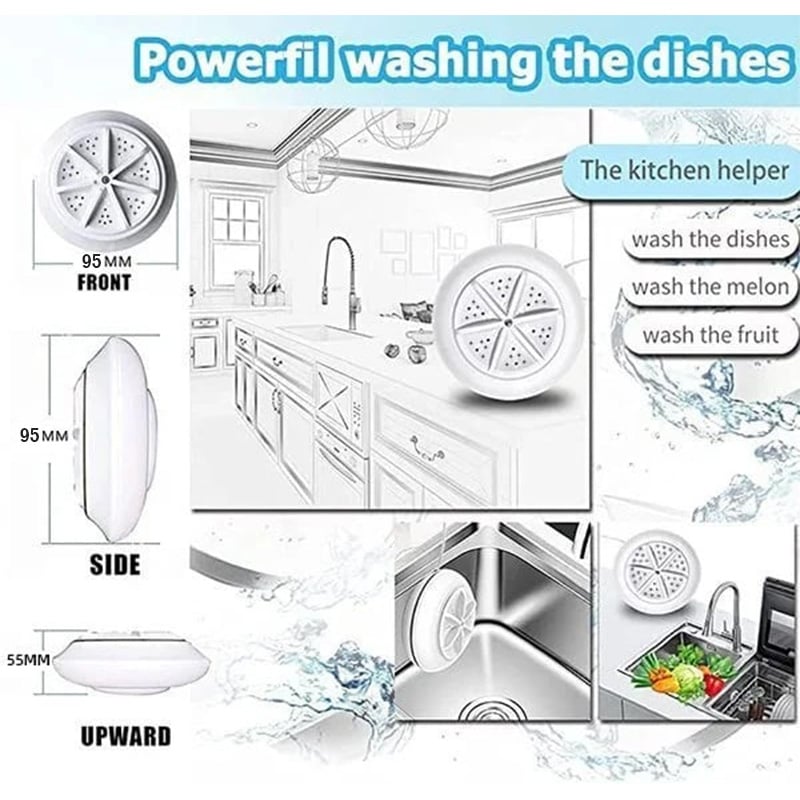 Mini Washing Machine And Dishwasher
