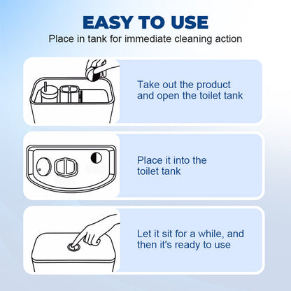 Scented Toilet Bowl Cleaner - Put in Tank