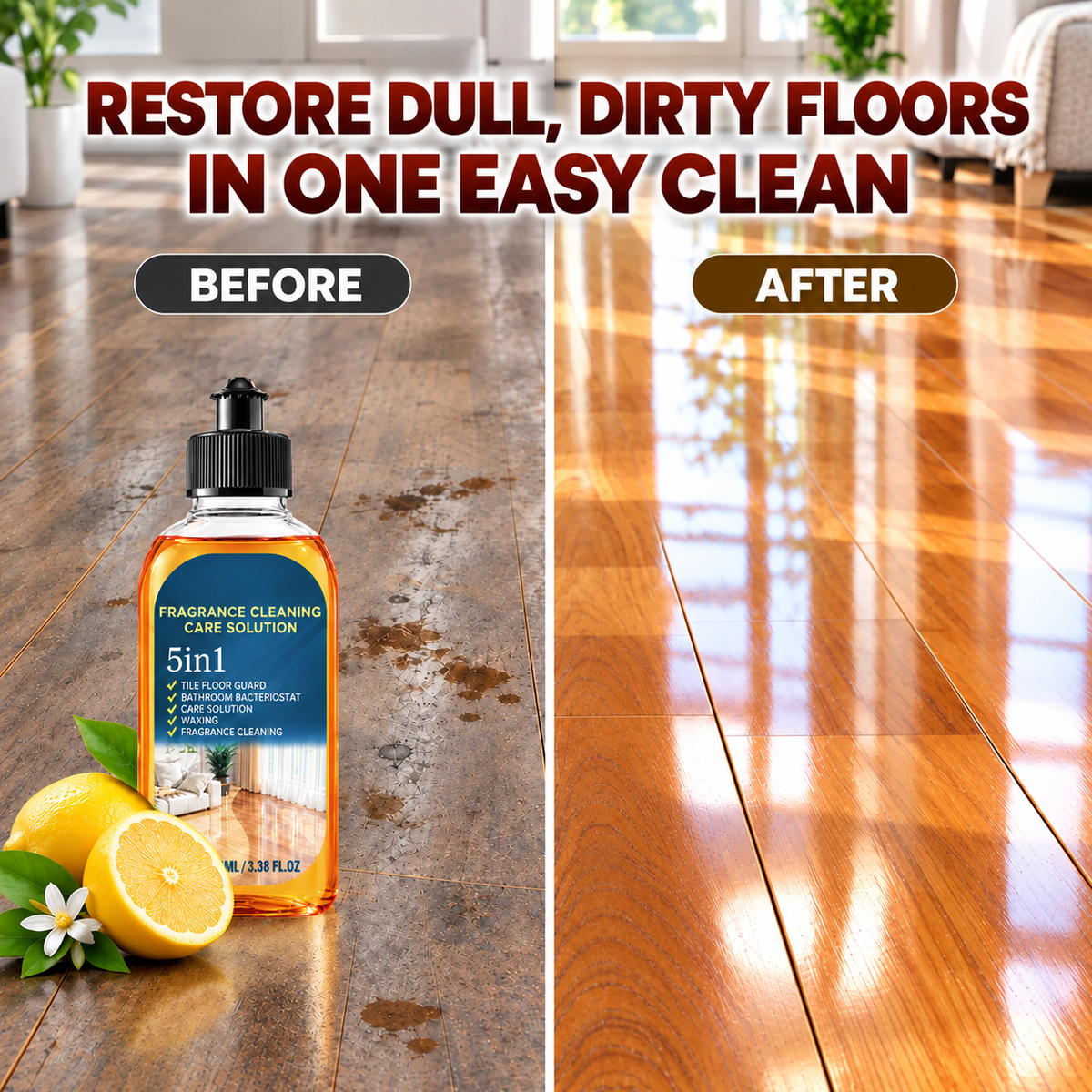 💥60% OFF TODAY💥 Stain & Odor Remover Floor Cleaner